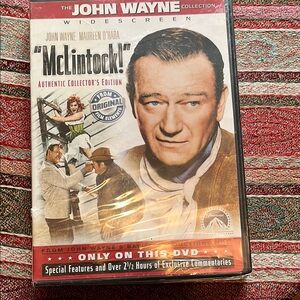 John whane Collector's Edition DVD of 'McLintock!'